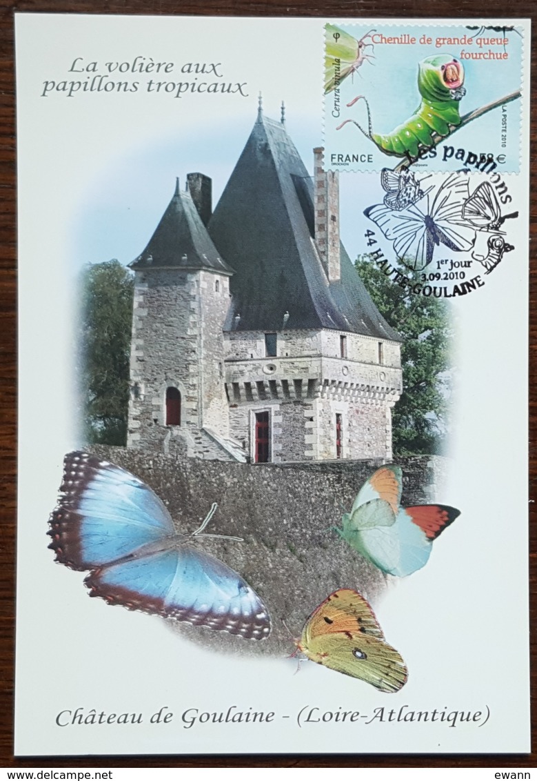 CM 2010 - YT N°4499 - NATURE / FAUNE / LES PAPILLONS - HAUTE GOULAINE - 2010-2019