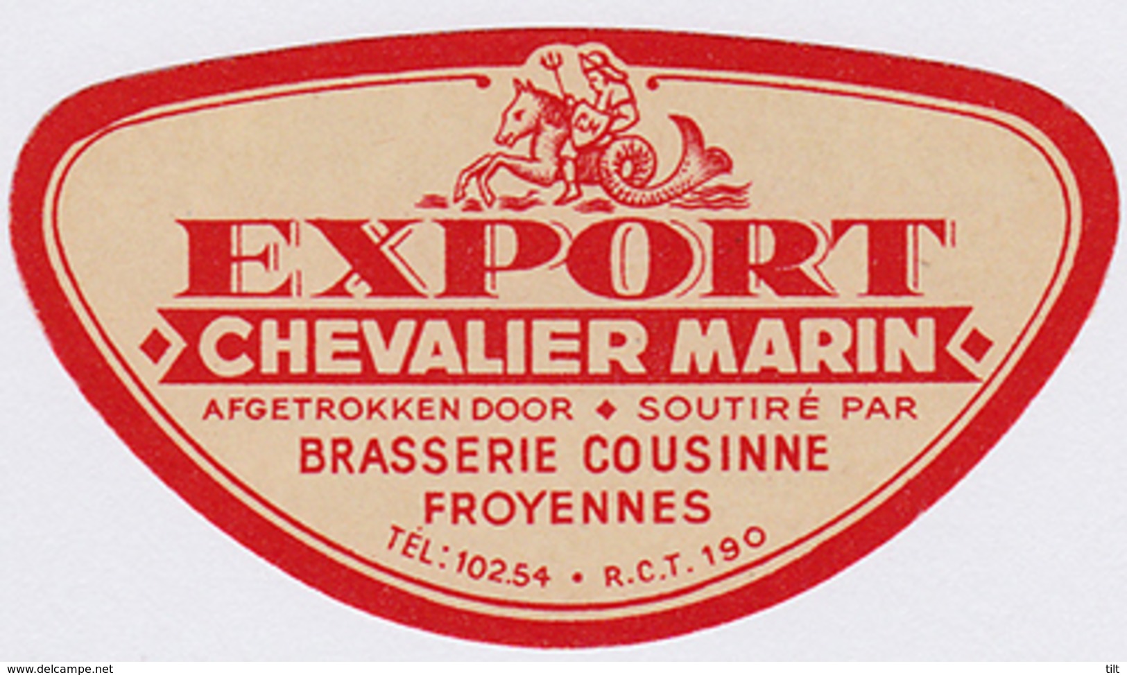 Export Chevalier Marin - Br. Cousinne (Froyennes) - Bière