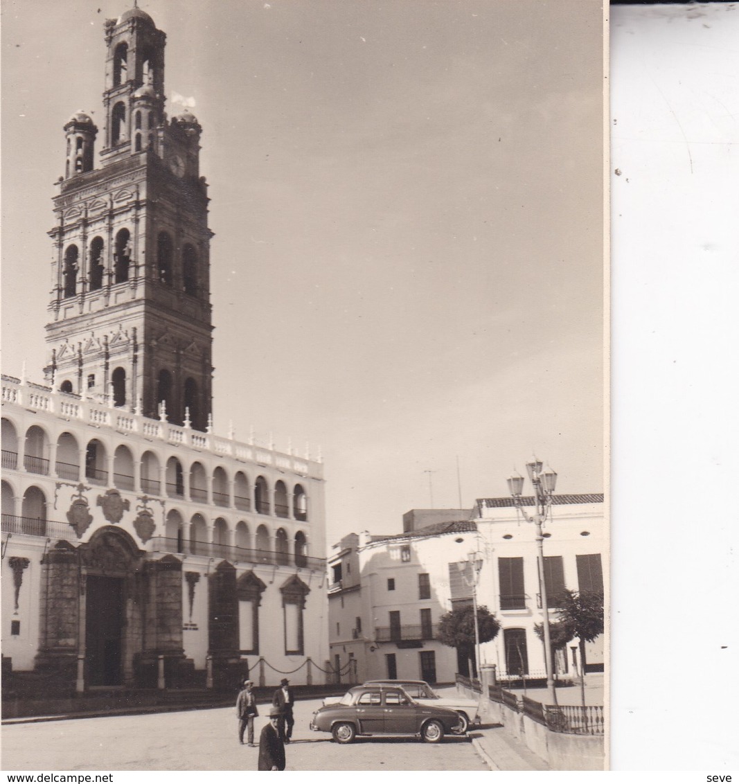 LLERENA 1963 ESPAGNE Photo Amateur Format Environ 7,5 Cm X 5,5 Cm - Places