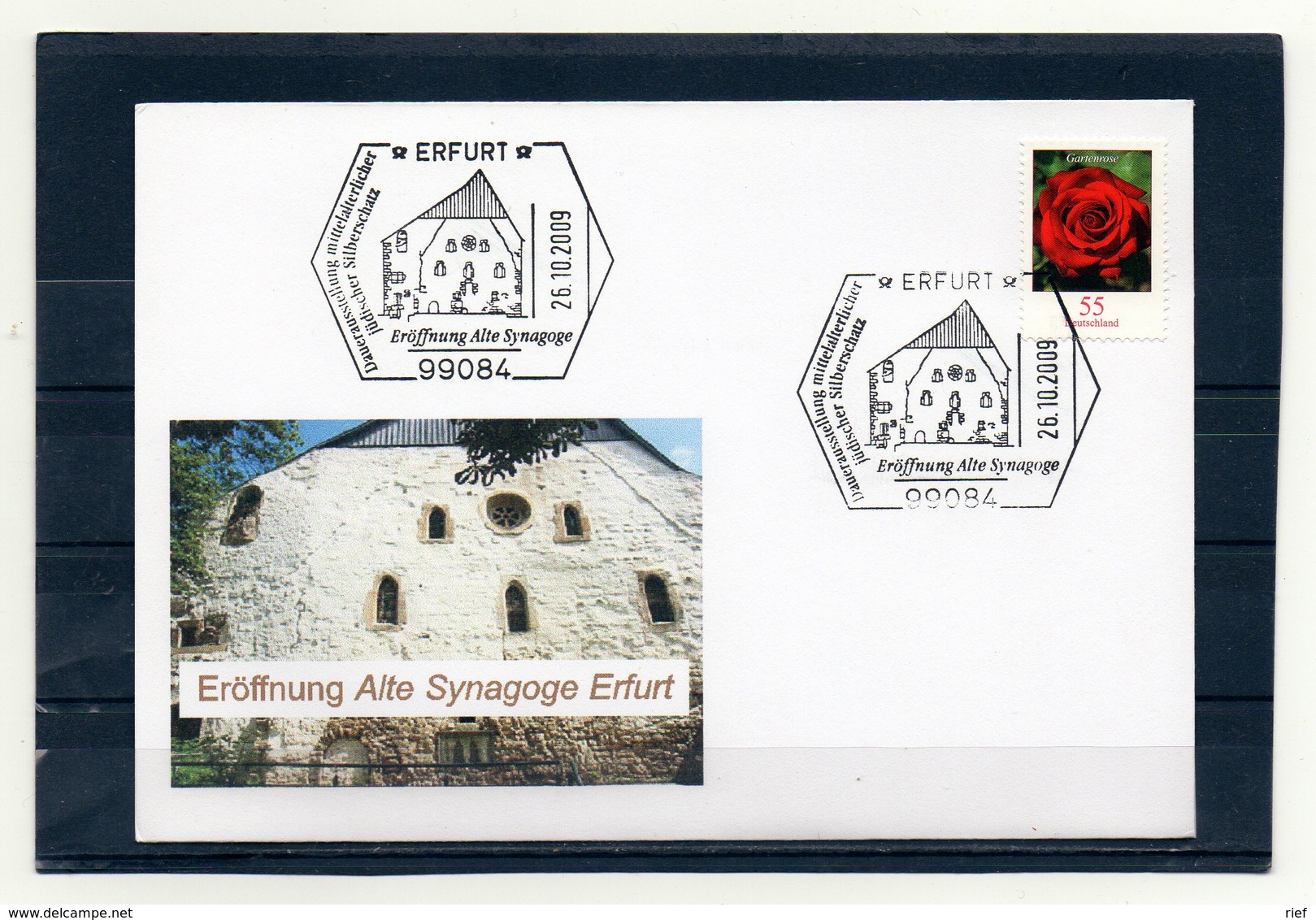 BRD, 2009, Brief Mit Michel 2669 Und Sonderstempel, Eröffnung Alte Synagoge Erfurt - Covers & Documents