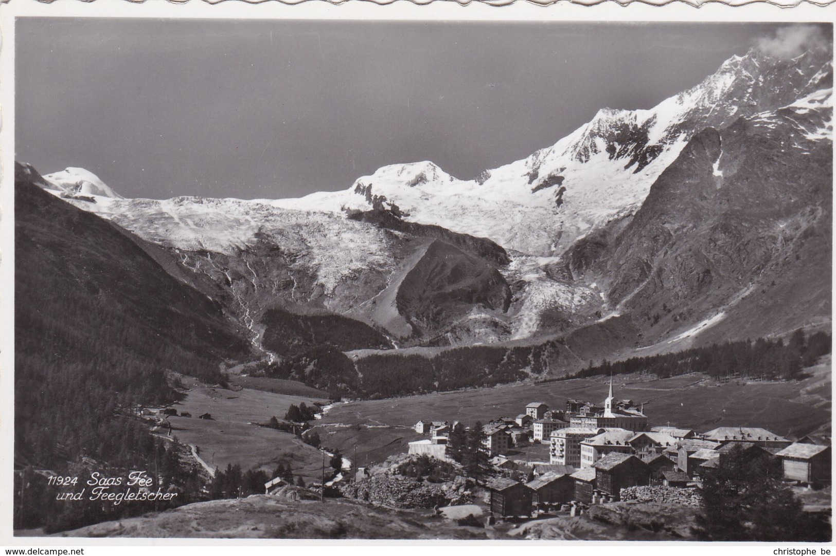 Suisse, Saas-Fee,  Und Feegletscher (pk65696) - Saas Im Prättigau