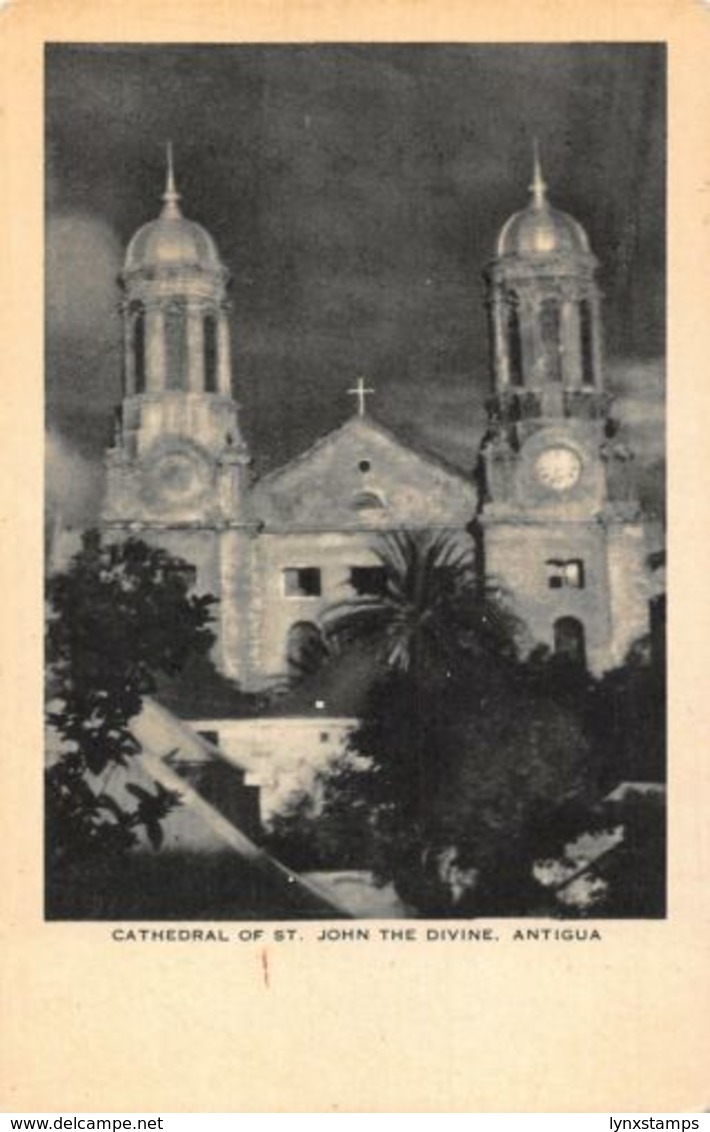 Antigua Cathedral Of St John The Divine Postcard - Autres & Non Classés