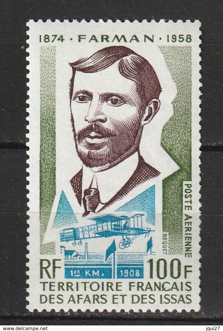Afars Et Issas Poste Aérienne N° 97 ** Aviation - Unused Stamps