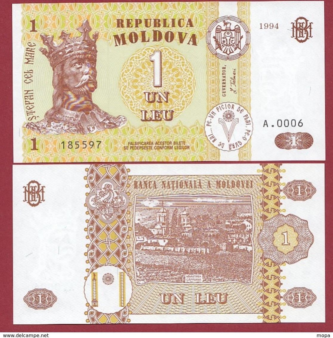 Moldavie  1 Leu 1994  (UNC-NEUF) --(44) - Moldavie