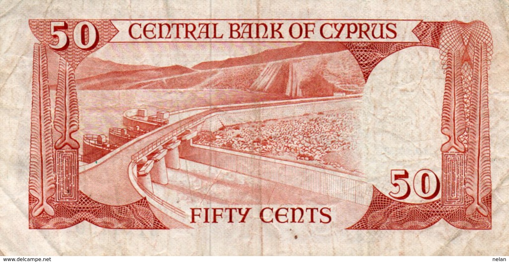 CIPRO-50 CENT 1983 P-49a - Cyprus
