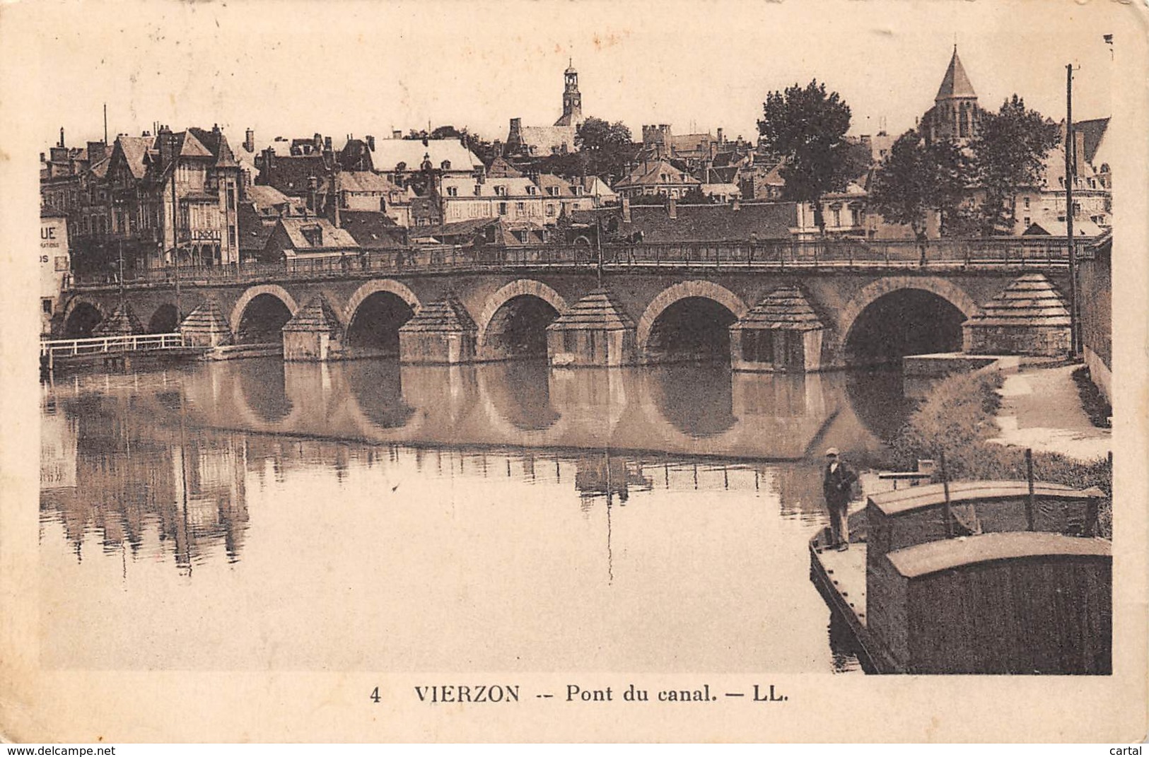 18 - VIERZON - Pont Du Canal - Vierzon