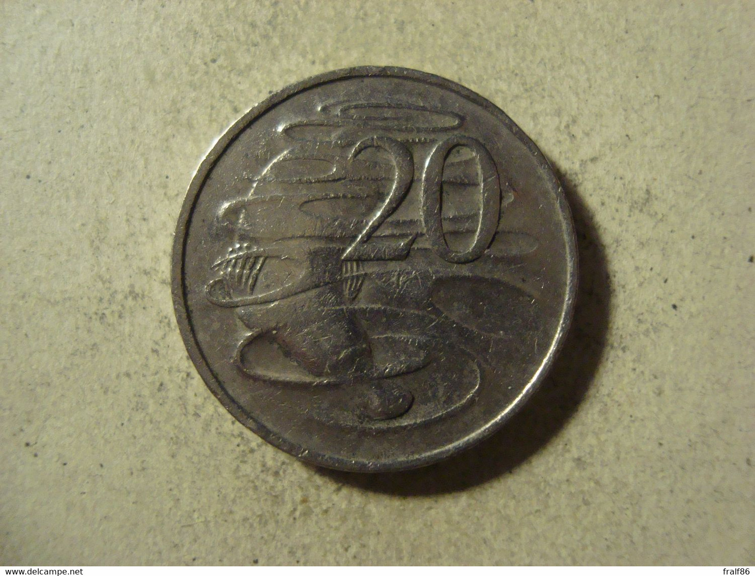 MONNAIE AUSTRALIE 20 CENTS 1976 - 20 Cents