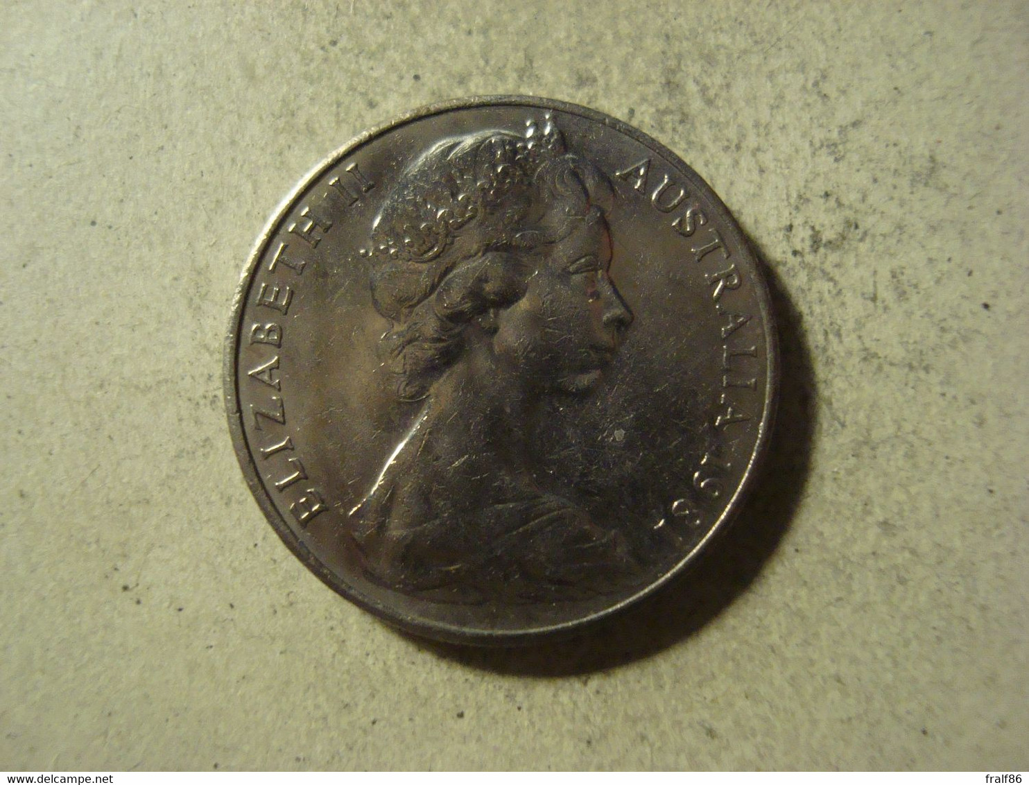 MONNAIE AUSTRALIE 20 CENTS 1981 - 20 Cents