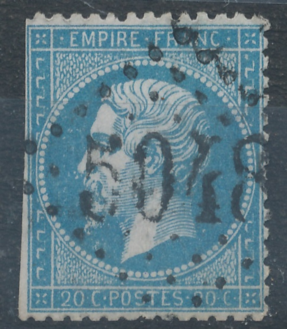 N°22 LOSANGE GRANDS CHIFFRES 5048 - 1862 Napoleone III