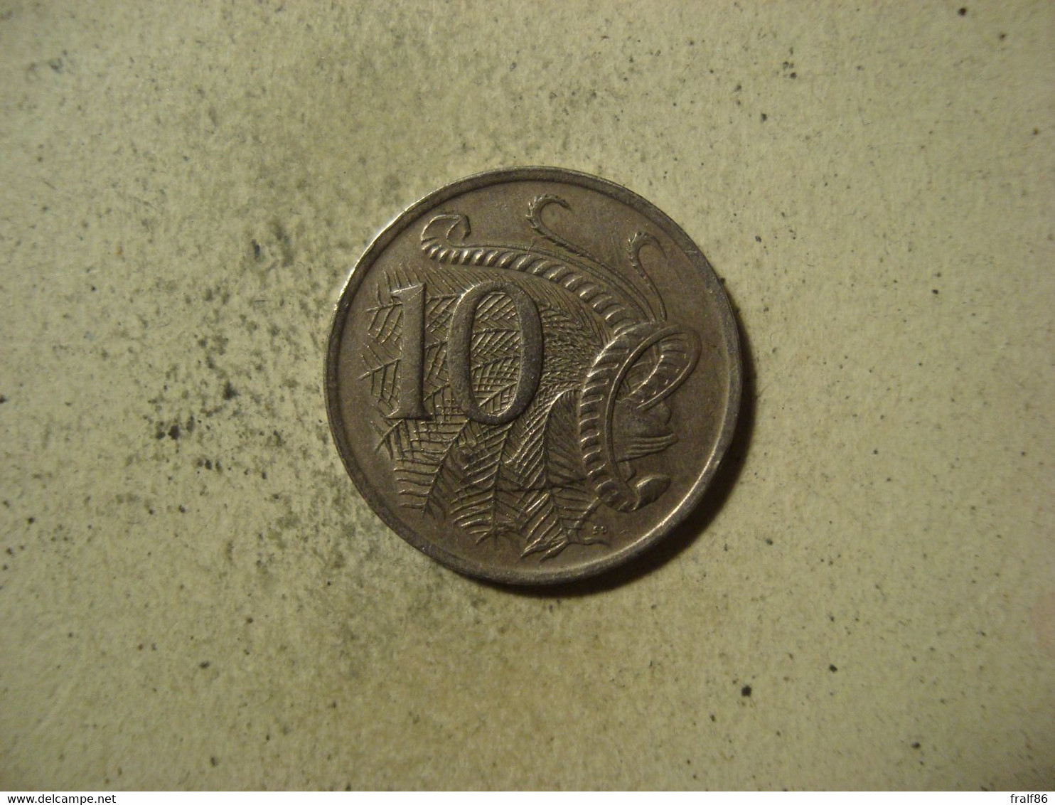 MONNAIE AUSTRALIE 10 CENTS 1976 - 10 Cents