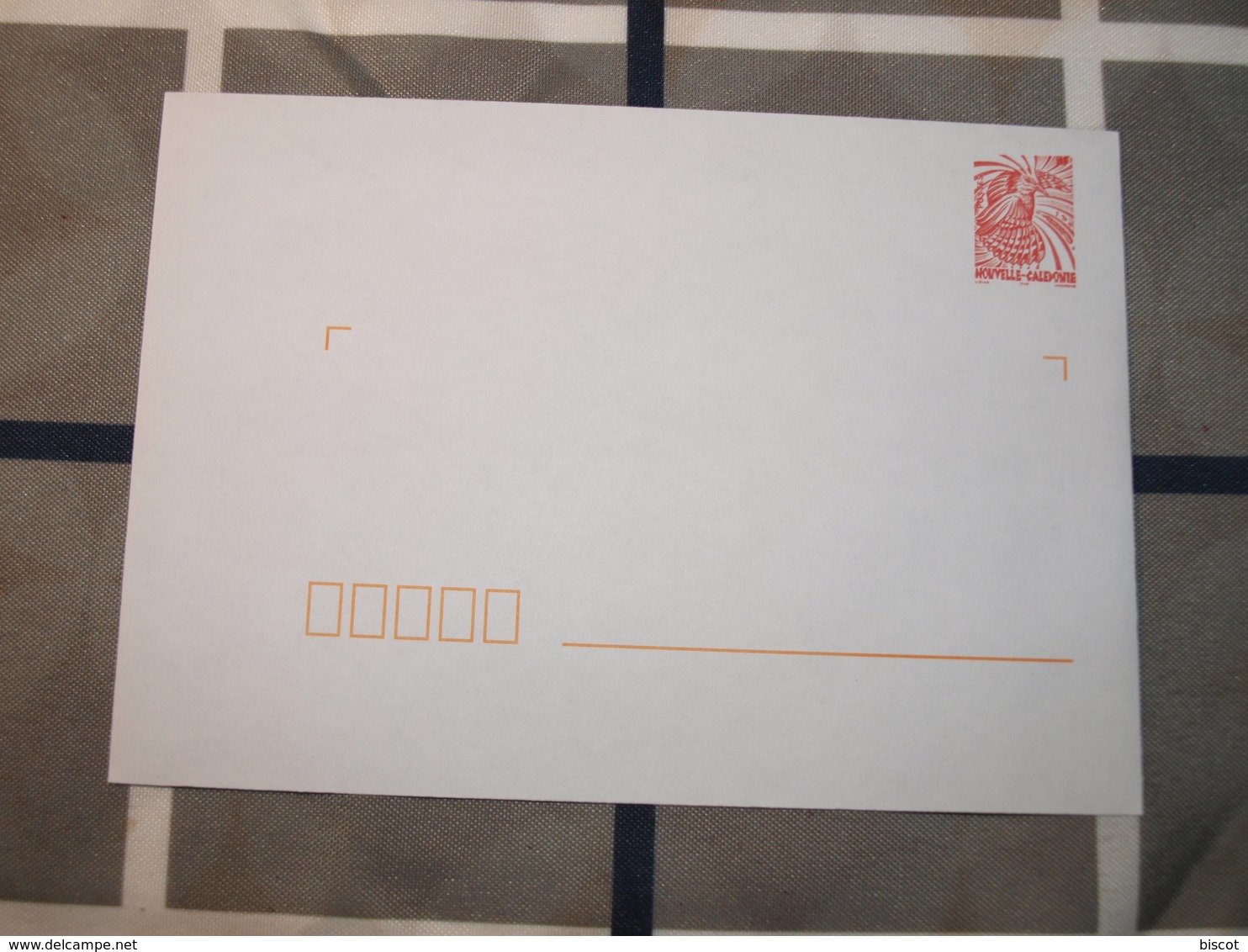 Entier Postal Neuf Cagou Rouge  Tarif Intérieur - Postwaardestukken