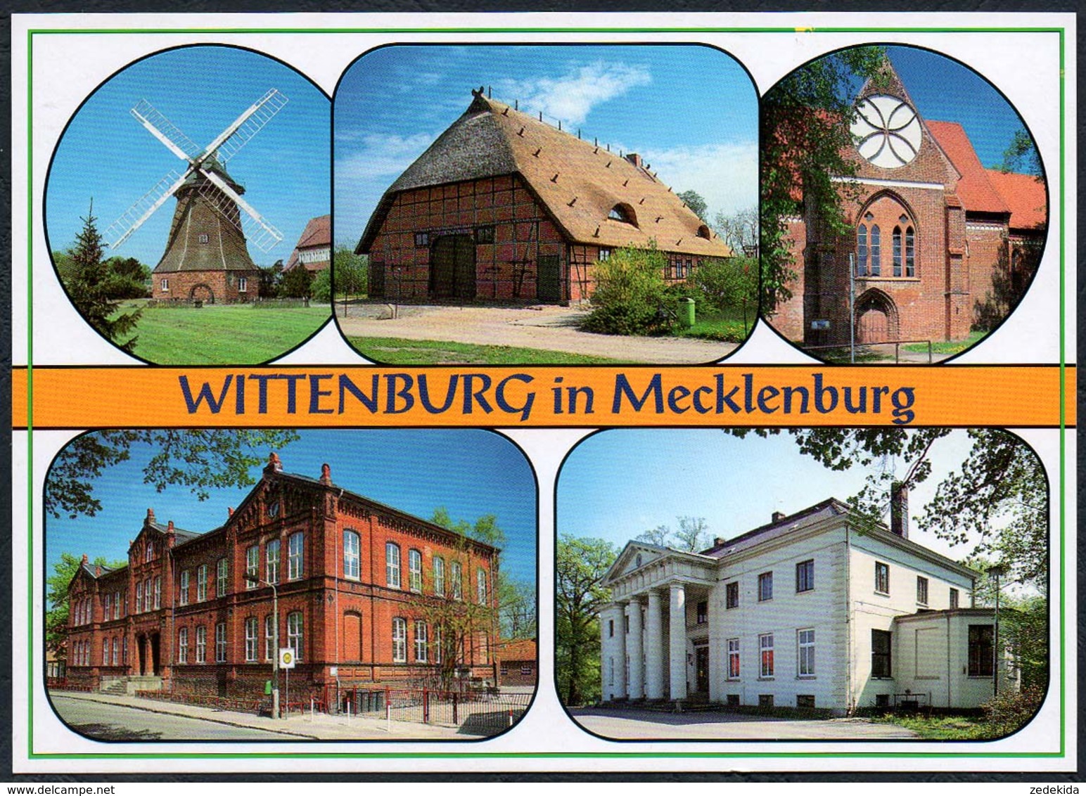 D0622 - TOP Wittenburg - Bild Und Heimat Reichenbach Qualitätskarte - Sonstige & Ohne Zuordnung