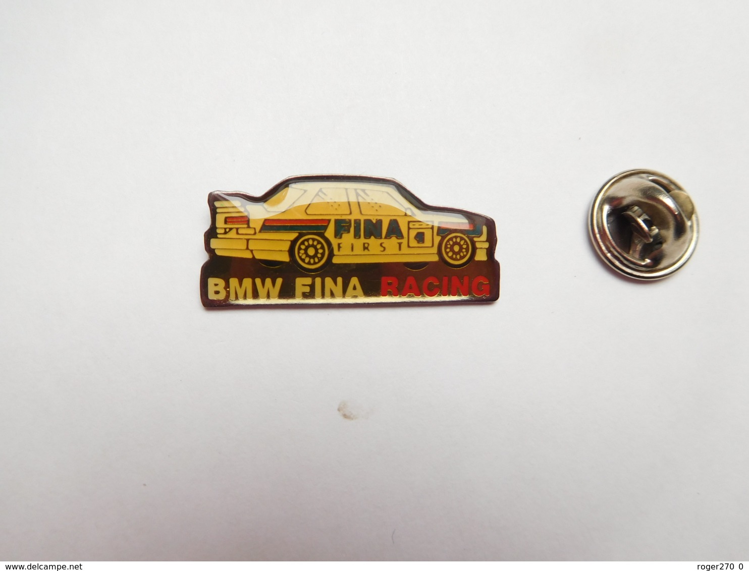 Beau Pin's , Carburant Essence , Oil , Huile , Fina , Auto BMW FINA Racing - BMW