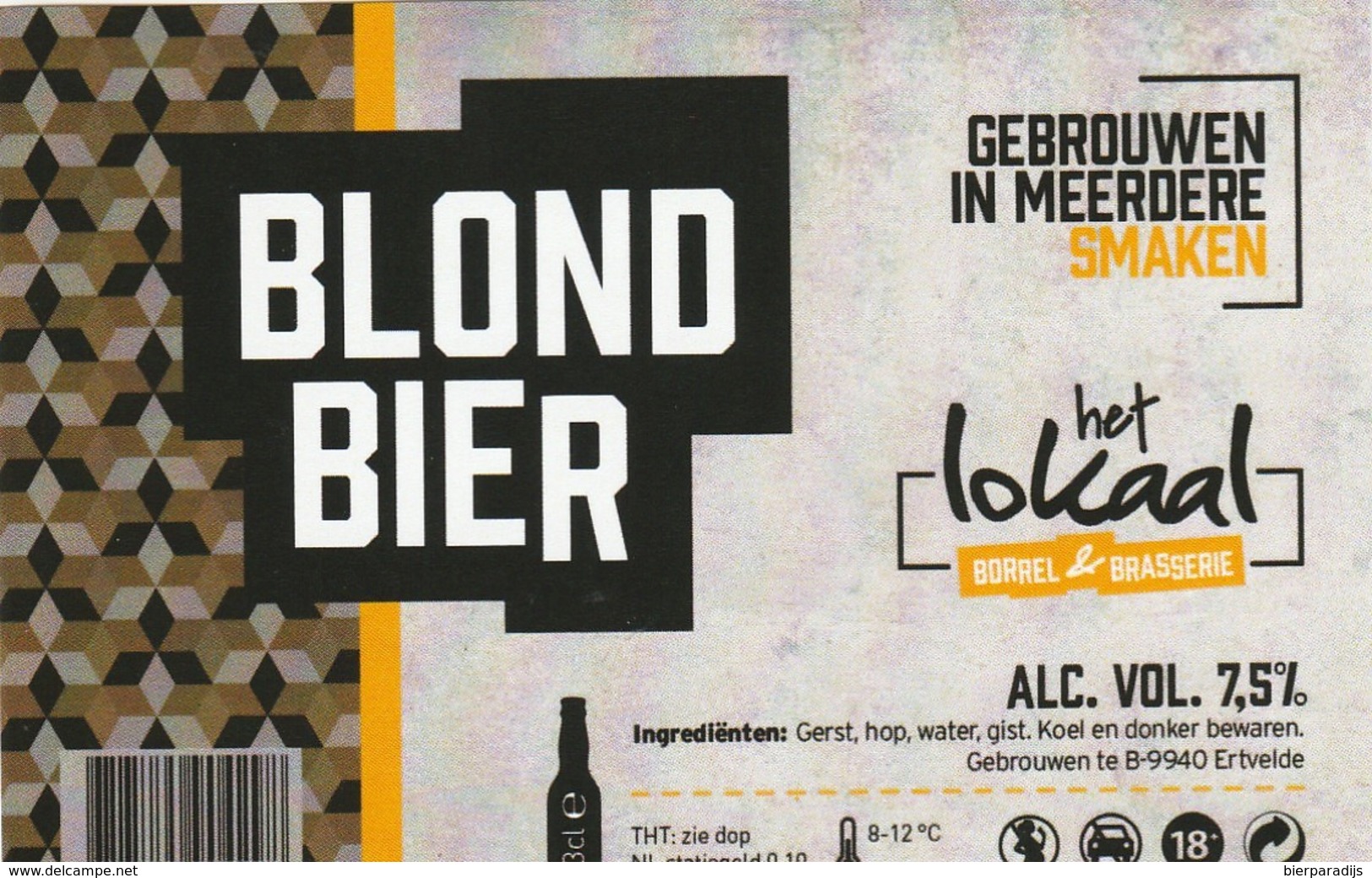 Gebrouwen  Ertvelde - Bière