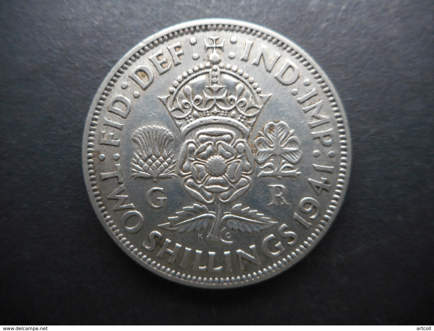 United Kingdom 2 Shillings 1941 George VI - J. 1 Florin / 2 Shillings