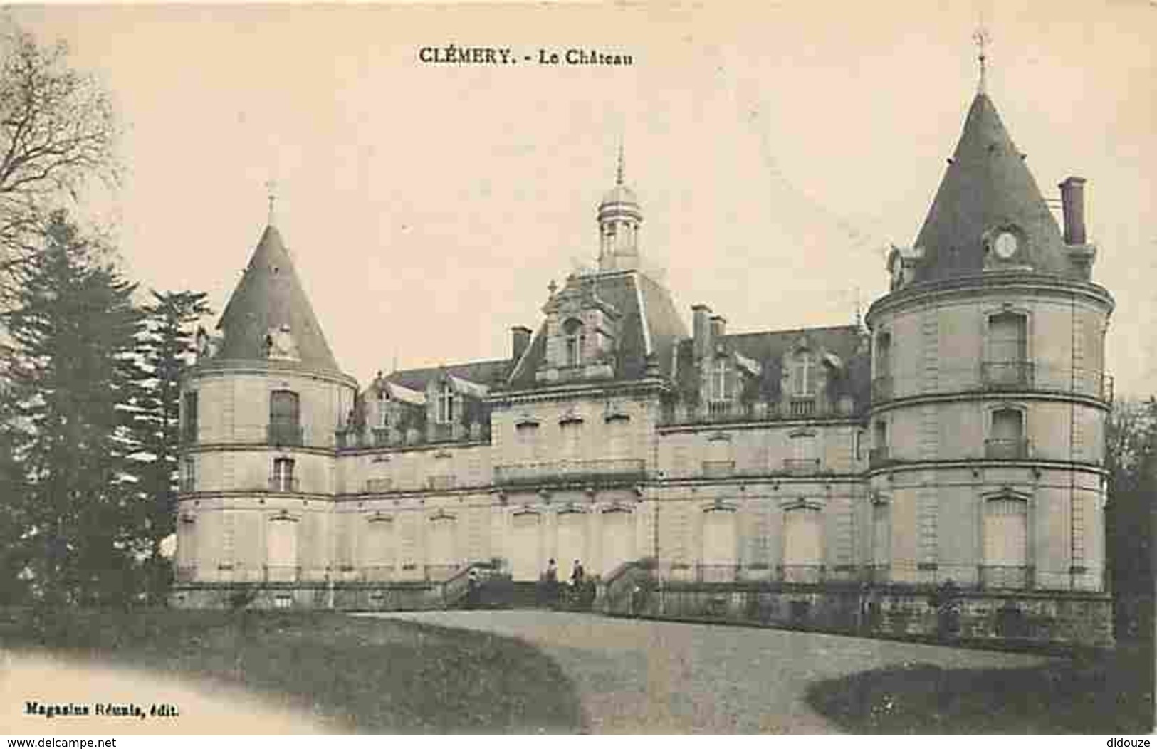 54 - Clémery - Le Château - Voyagée En 1915 - Correspondance - Voir Scans Recto-Verso - Autres & Non Classés