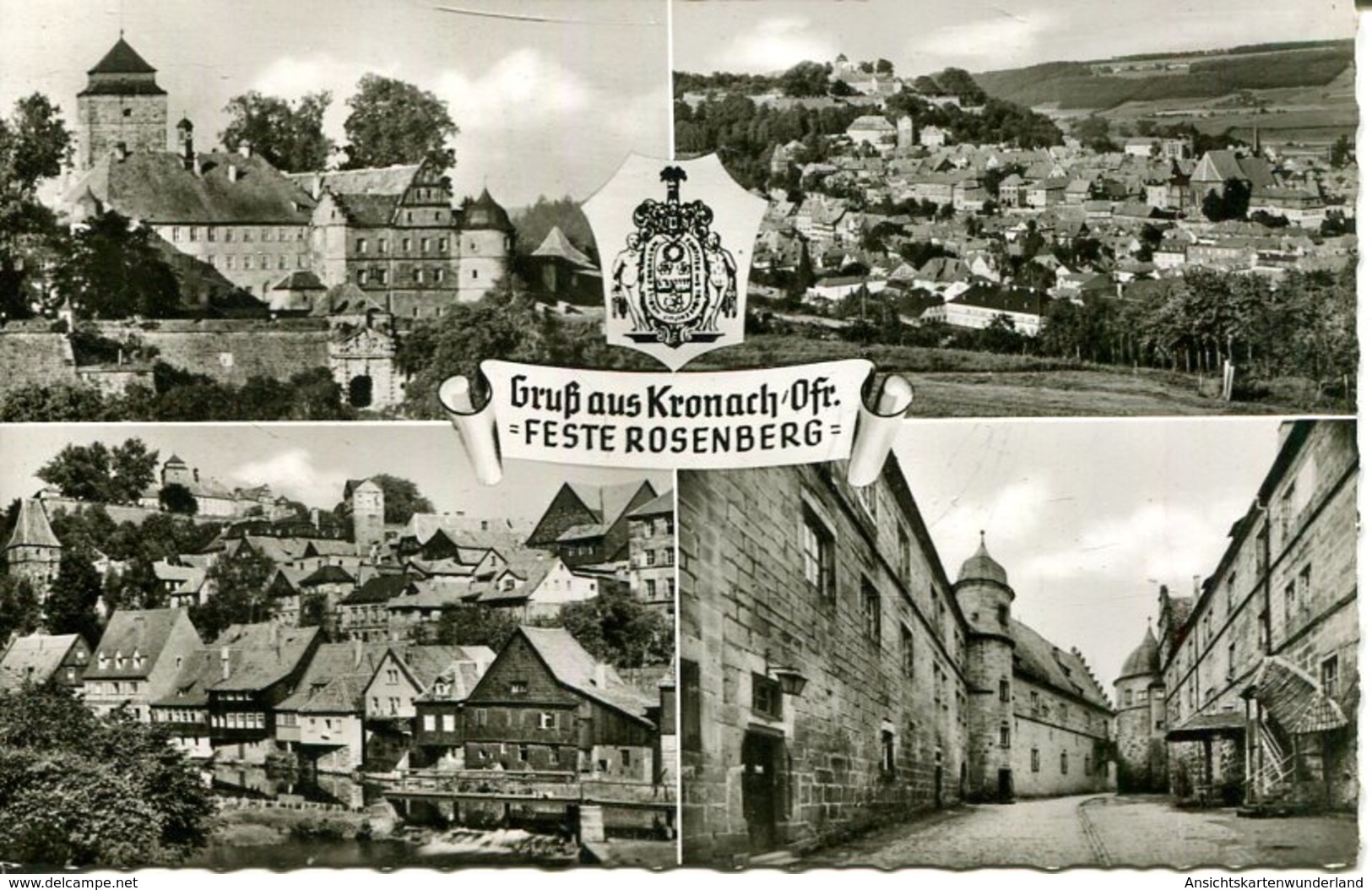 Gruss Aus Kronach - Feste Rosenberg  Mehrbildansicht  (007930) - Kronach