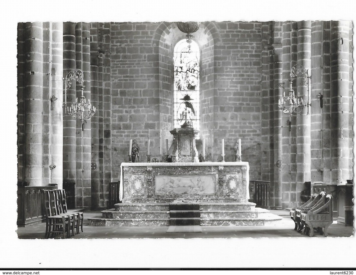Collégiale De Saint-Junien - Autel Majeur Provenant De L'Abbaye De Grammont - édit. M. Et J. Boureau 10 + Verso - Saint Junien