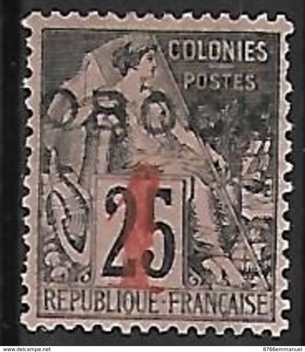 OBOCK N°21 N* - Unused Stamps