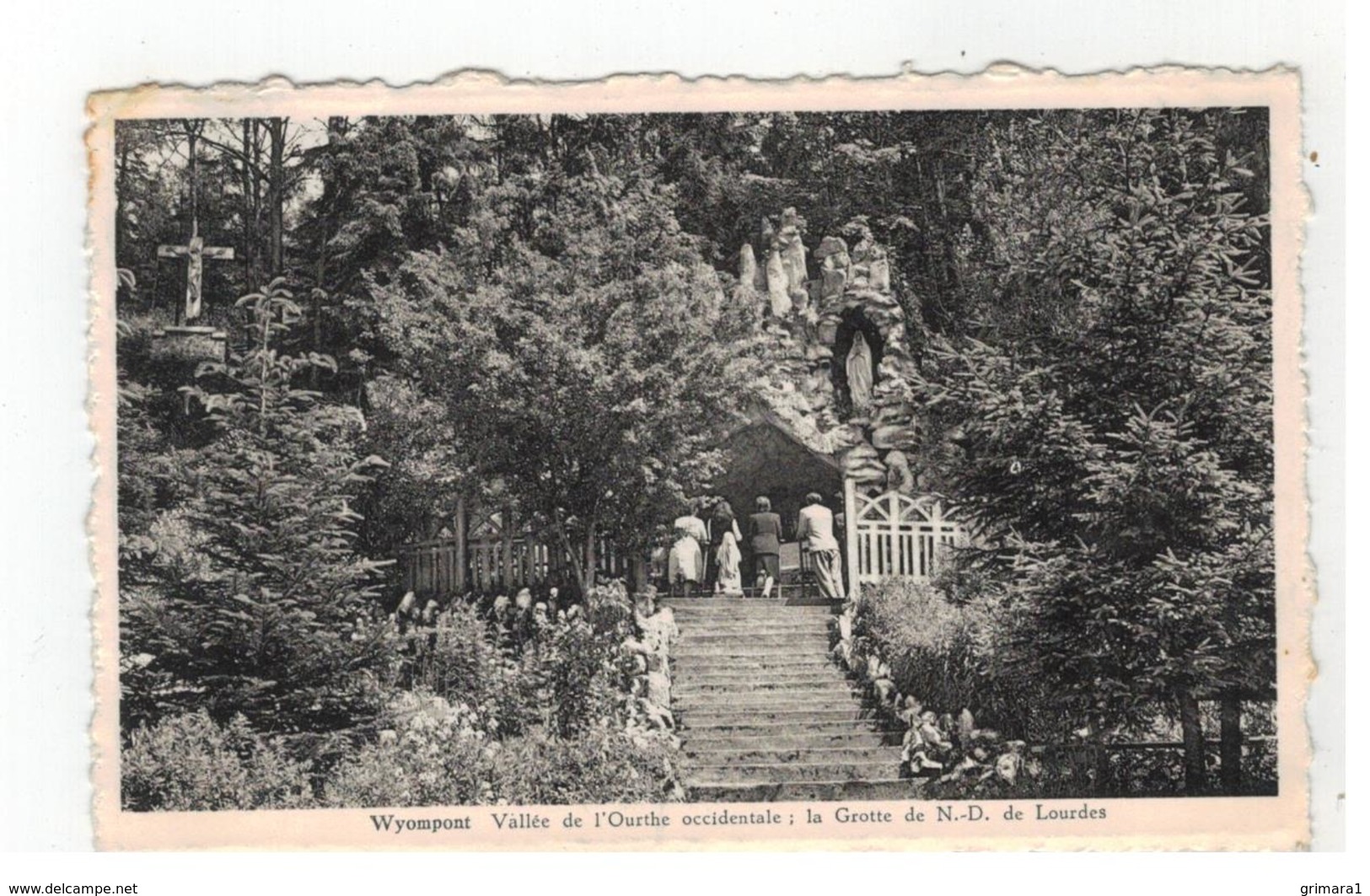Wyompont  Vallée De L'Ourthe Occidentale;la Grotte De N.D. De Lourdes - Tenneville