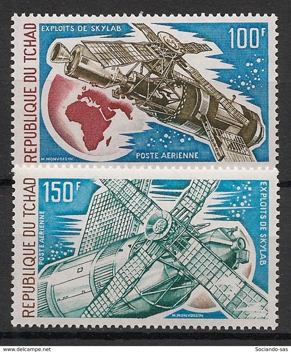 Tchad - 1974 - Poste Aérienne PA N°Yv. 146 à 147 - Skylab - Neuf Luxe ** / MNH / Postfrisch - Chad (1960-...)