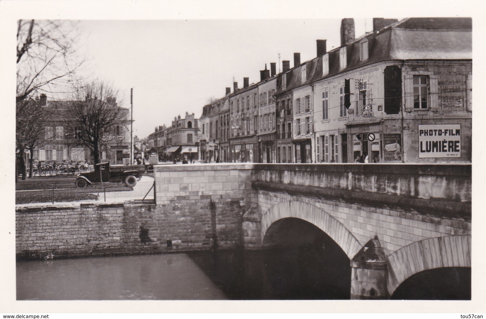 SAINTE MENEHOULD - MARNE - (51) -  CPSM GLACÉE 1953. - Sainte-Menehould