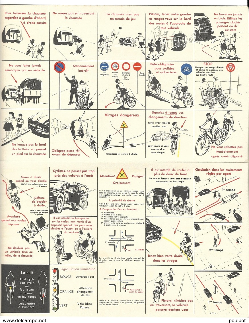 BUVARD Ou Protège Cartonné VITTEL   Attention Aux Accidents De La Circulation  ( 3 Volets ) - Enfants