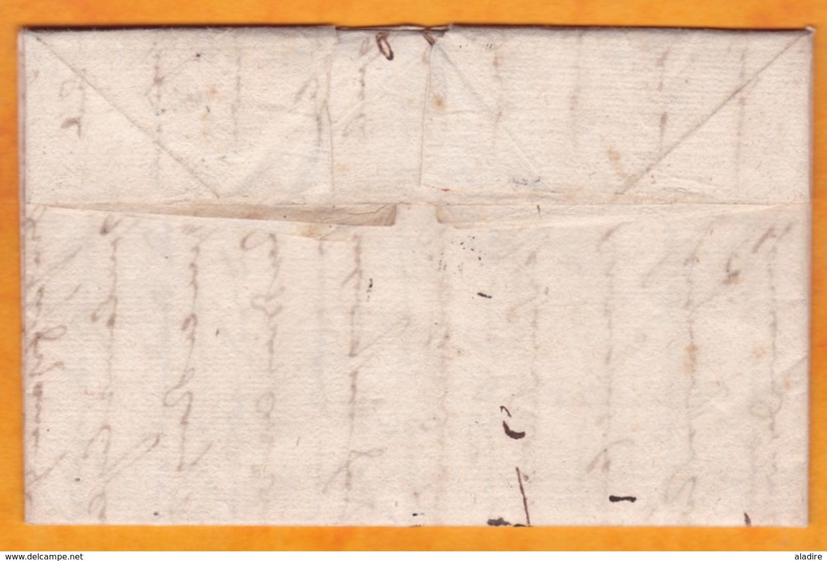 1749 - Marque Postale DE TOULOUSE, Haute Garonne Sur LAC De 3 Pages  Vers Beaucaire, Gard - 1701-1800: Precursors XVIII