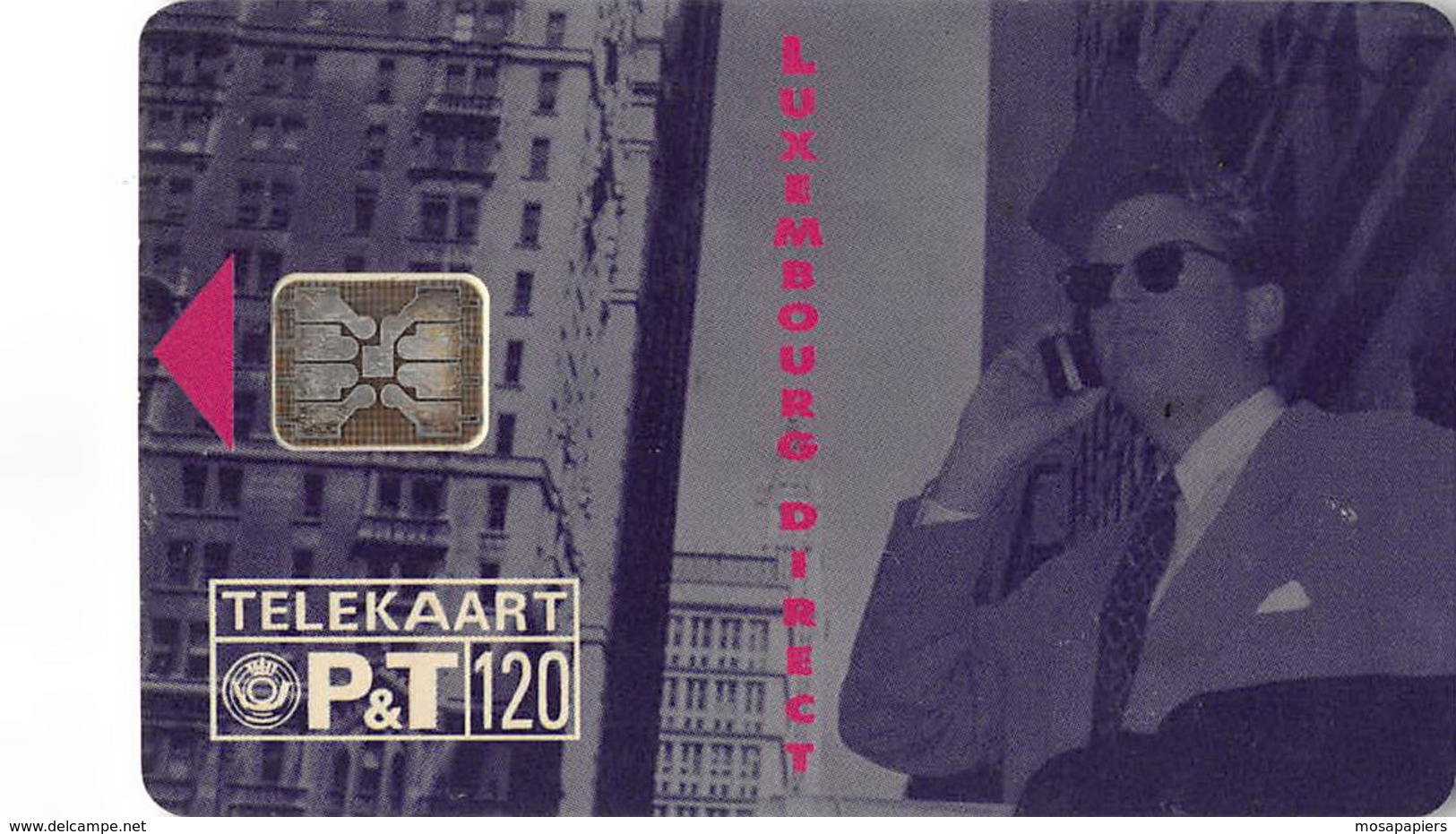 Luxembourg Old Phonecard - 120 Unités - 12-1993 - Luxemburg