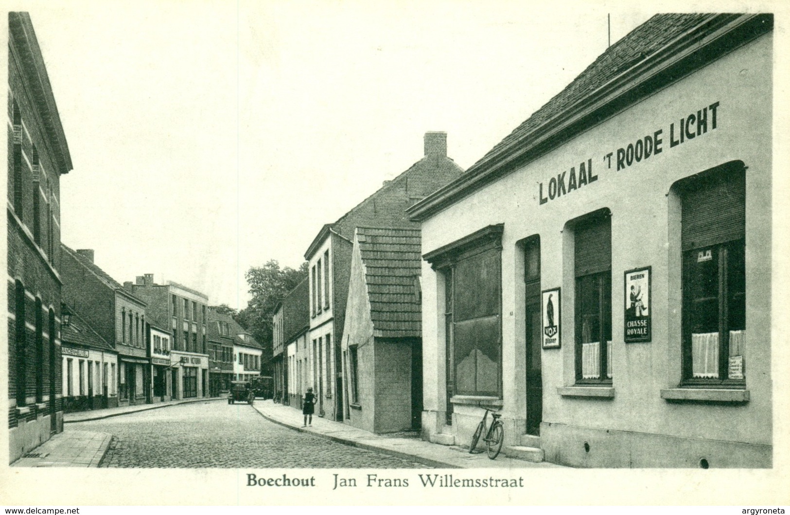 Boechout - Jan Frans Willemsstraat - Café Lokaal 't Roode Licht - Boechout