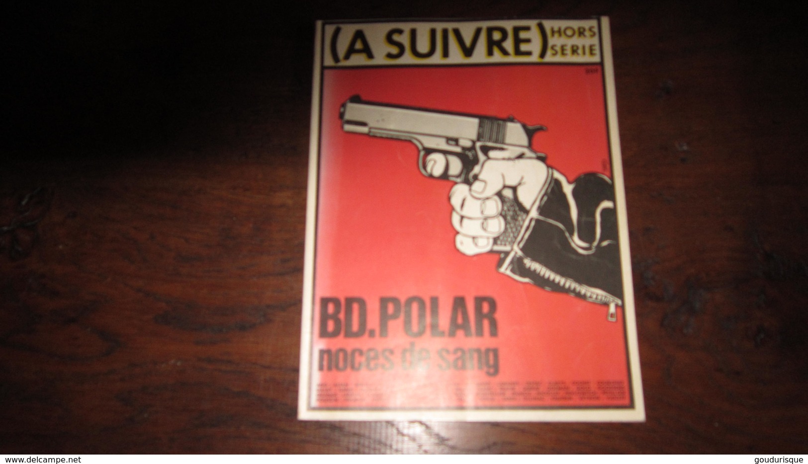 A SUIVRE Hors Serie BD.POLAR NOCES DE SANG - A Suivre