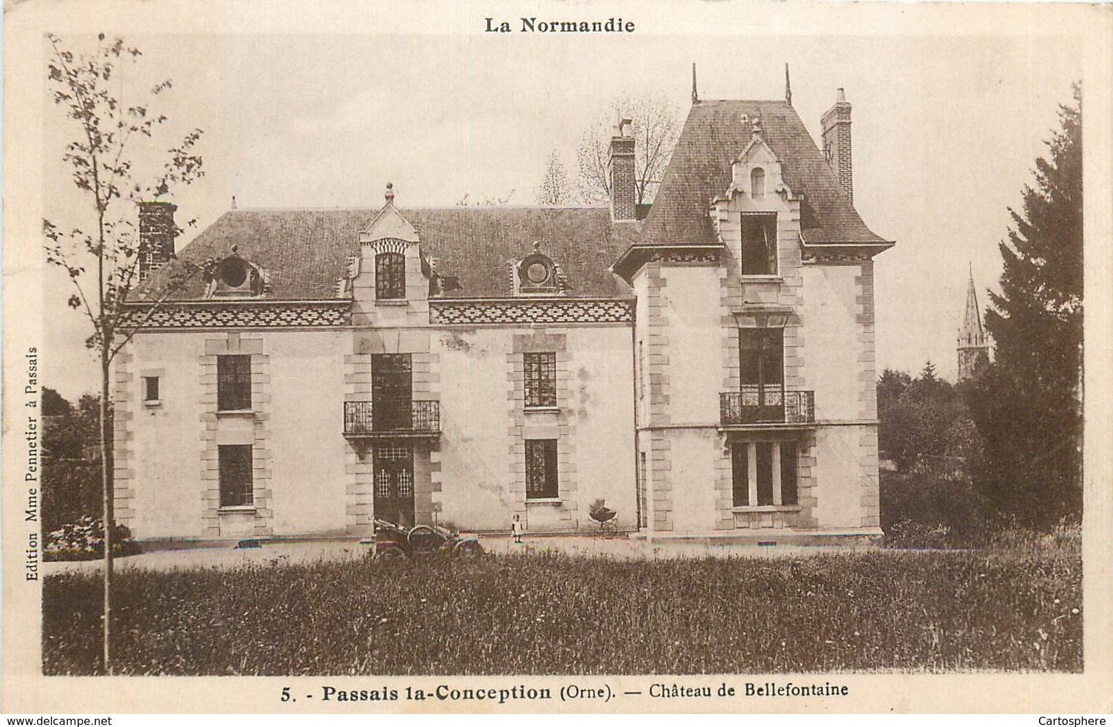 CPA 61 Orne Passais La Conception - Passais Villages - Chateau De Bellefontaine - Autres & Non Classés