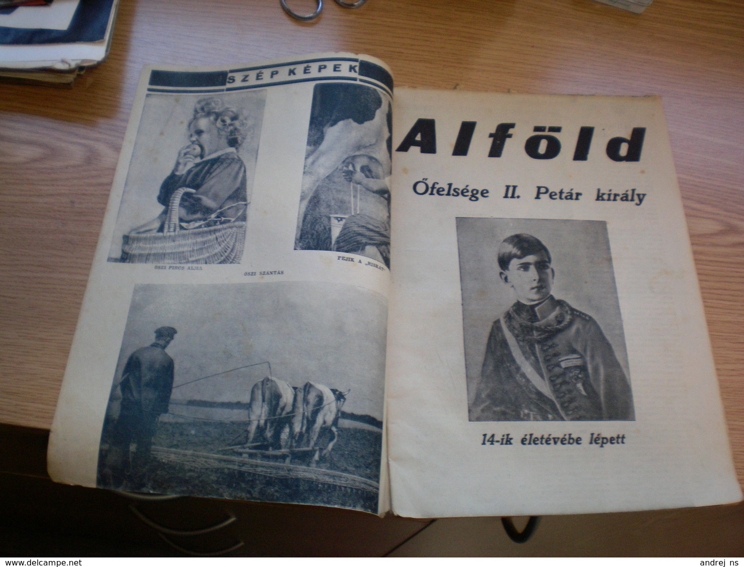 Alfold Kepes Hetilap Subotica 1937 Szabadka  Peter Kiraly Kralj Petar II - Zeitungen & Zeitschriften