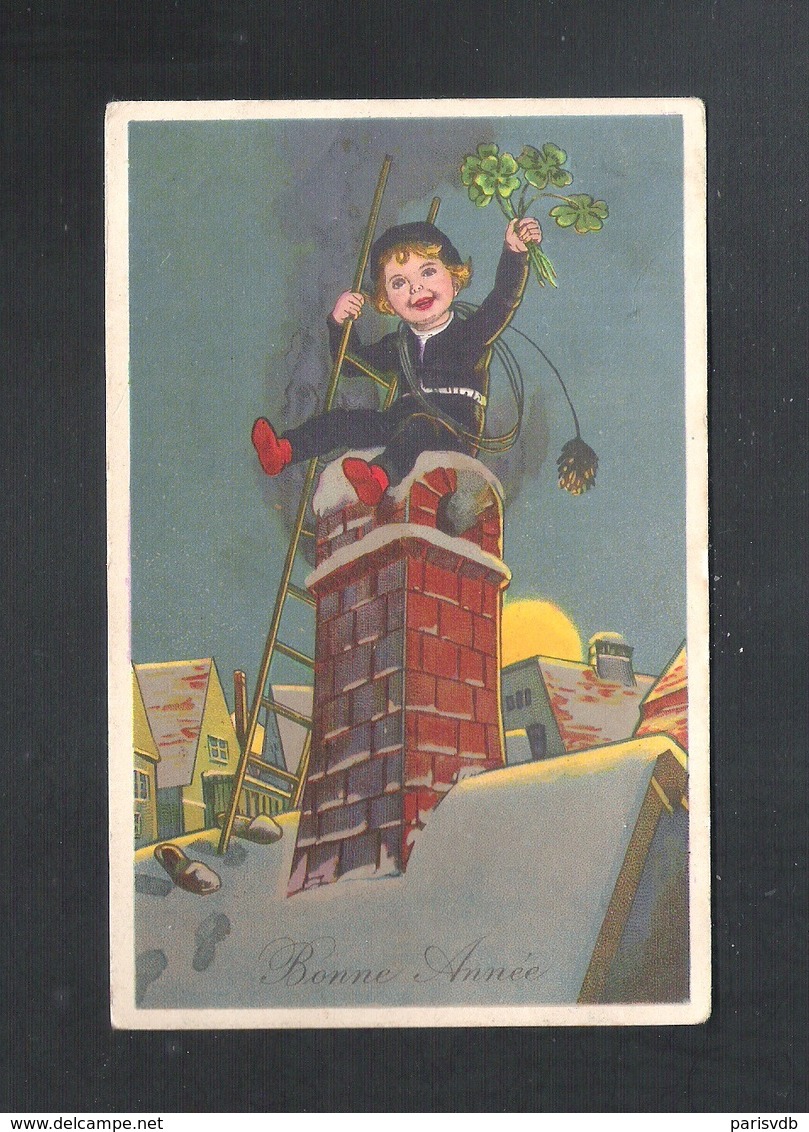 OUDE POSTKAART -  BONNE ANNEE - ENFANT (13.358) - New Year