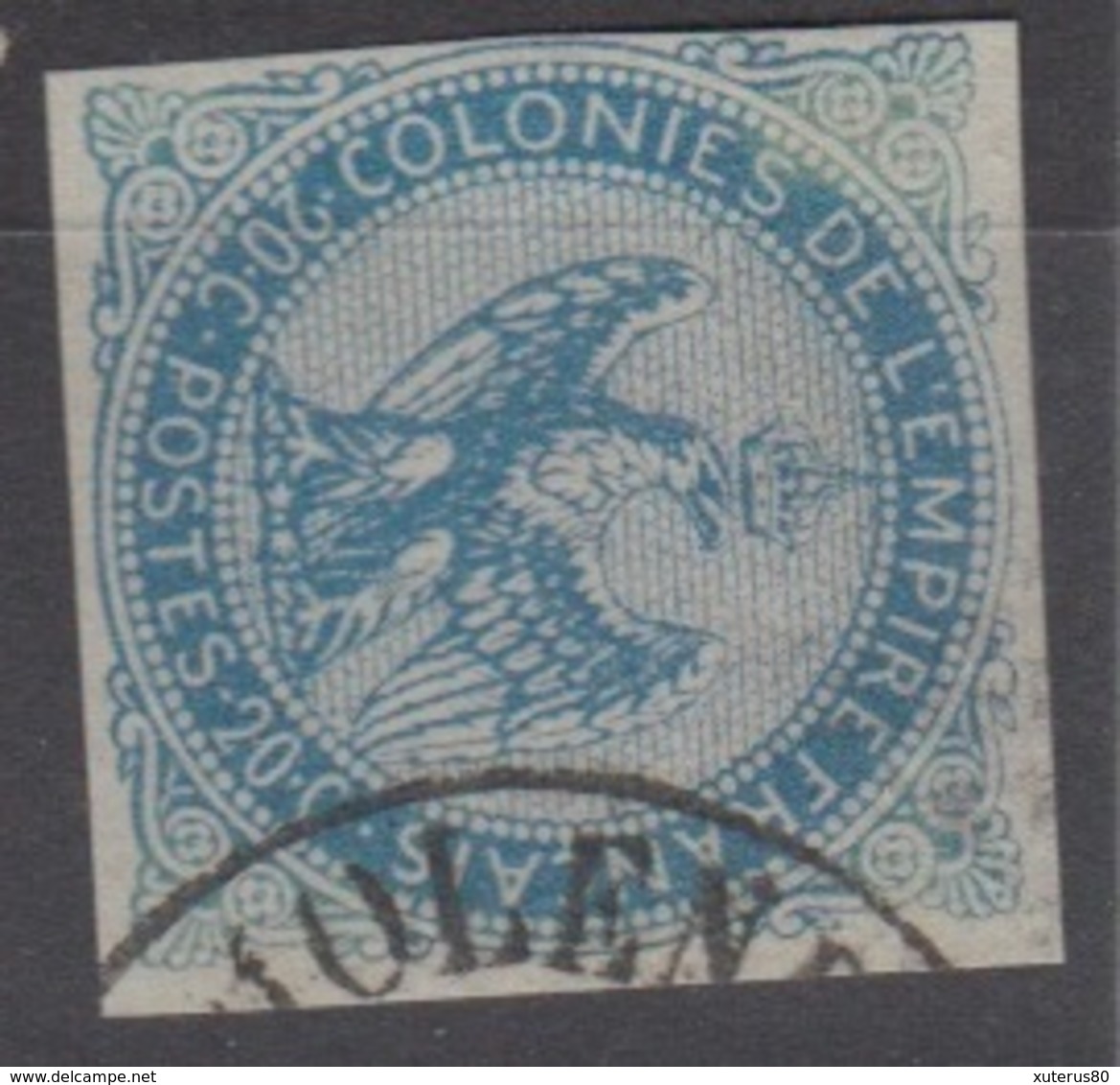 #140# COLONIES GENERALES N° 4 Oblitéré Cholen (Cochinchine) - Aigle Impérial