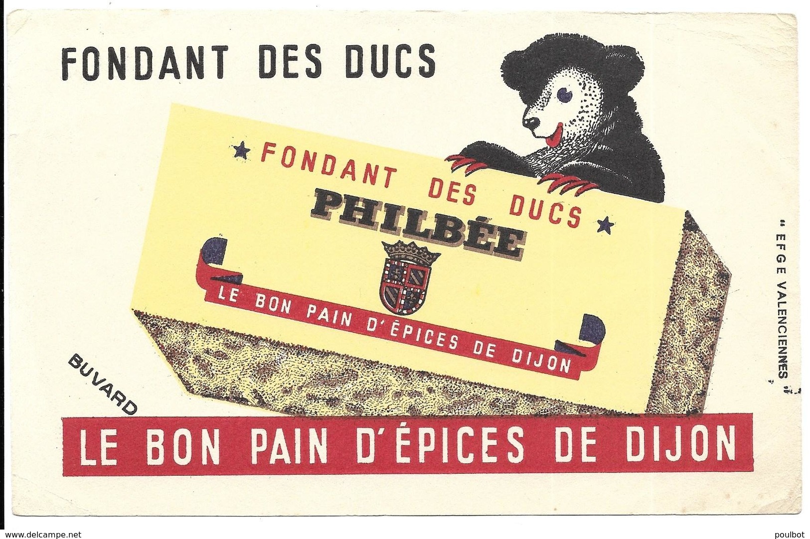 BUVARD  Philbée Fondant Des Ducs - Pain D'épices