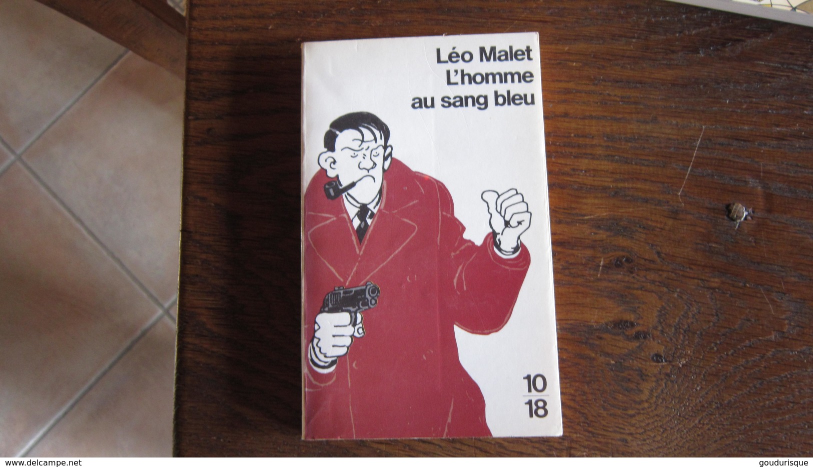 LEO MALET L'HOMME AU SANG BLEU POLAR COUVERTURE ILLUSTRE PAR TARDI TARDI - Tardi