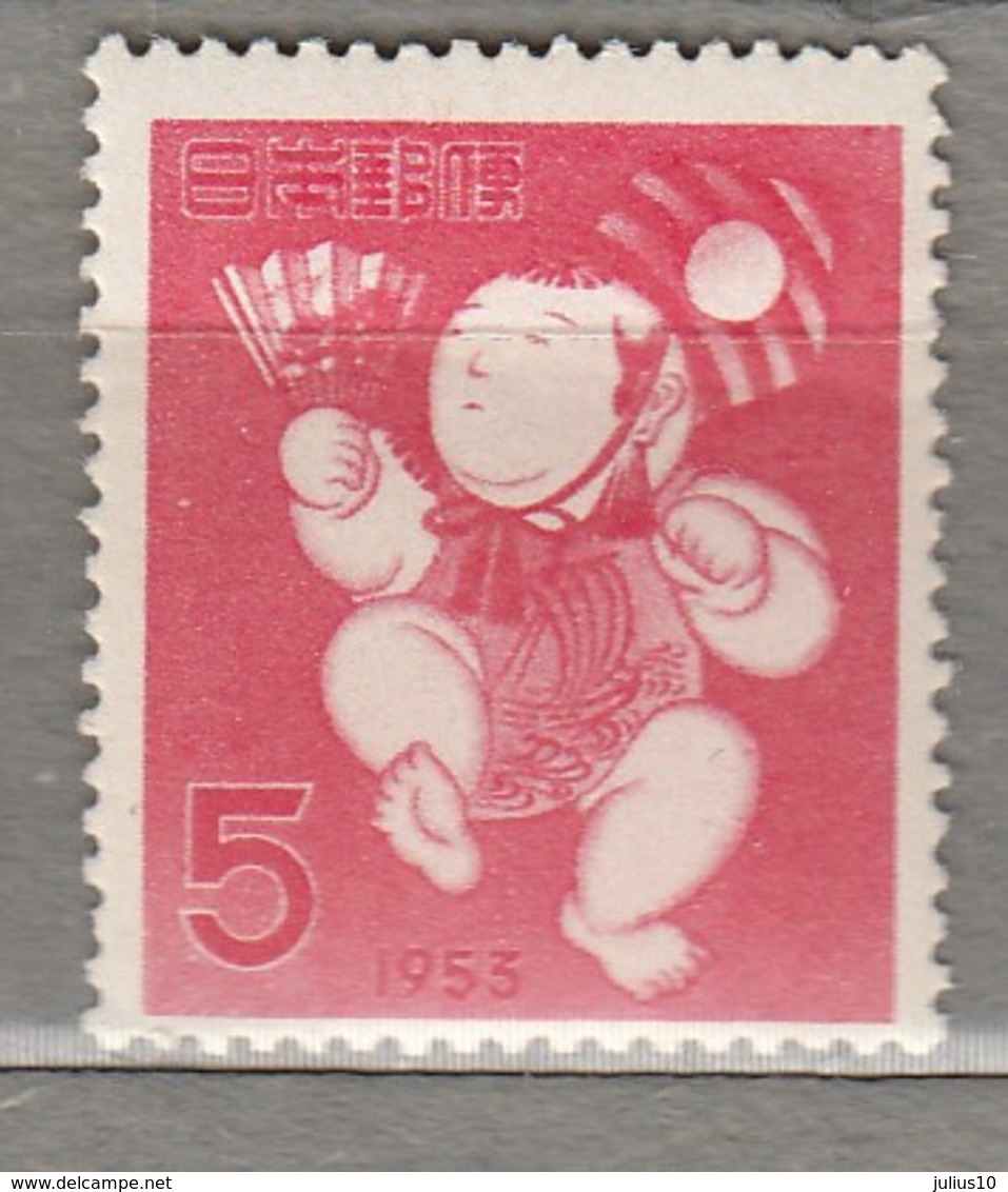 JAPAN 1953 New Year MNH (**) Mi 611 #24842 - Unused Stamps