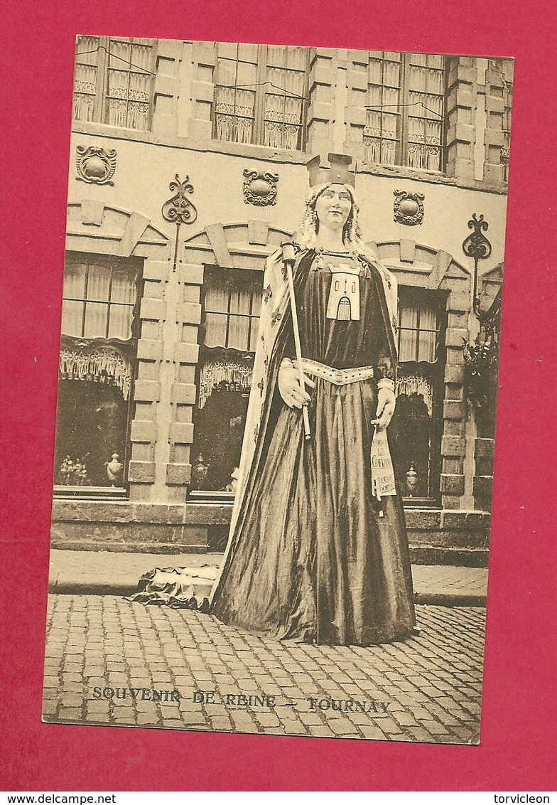 C.P. Tournai  = Souvenir  De  REINE - Tournai