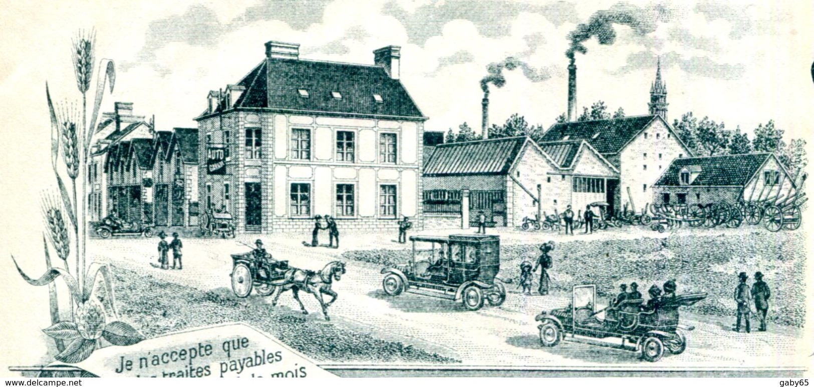 53.MAYENNE.GOIRRON.MOTEURS INDUSTRIELS.AUTOMOBILES.CYCLES.MACHINES AGRICOLES.Vve.FRANÇOIS DOLLÉ RUE MAGENTA. - Auto's