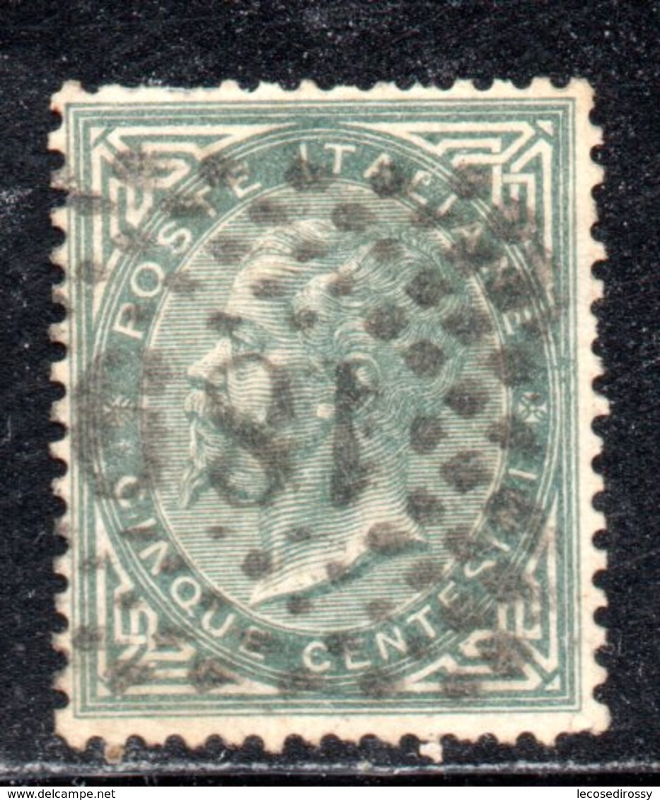 Rox 1863 Regno D'Italia VEII 5c Usato - Used