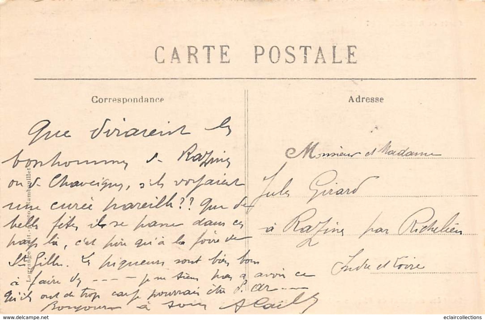 Rambouillet        78          Chasse A Courre  Le Lundi De Pâques. Arrivée Des Chiens Pour La Curée     (voir Scan) - Rambouillet