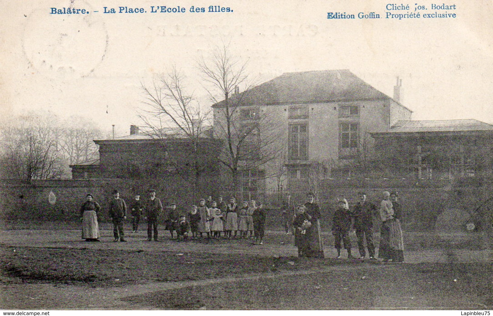 CP Belgique Namur Jemeppe Sur Sambre Balâtre L'école Des Filles - Jemeppe-sur-Sambre