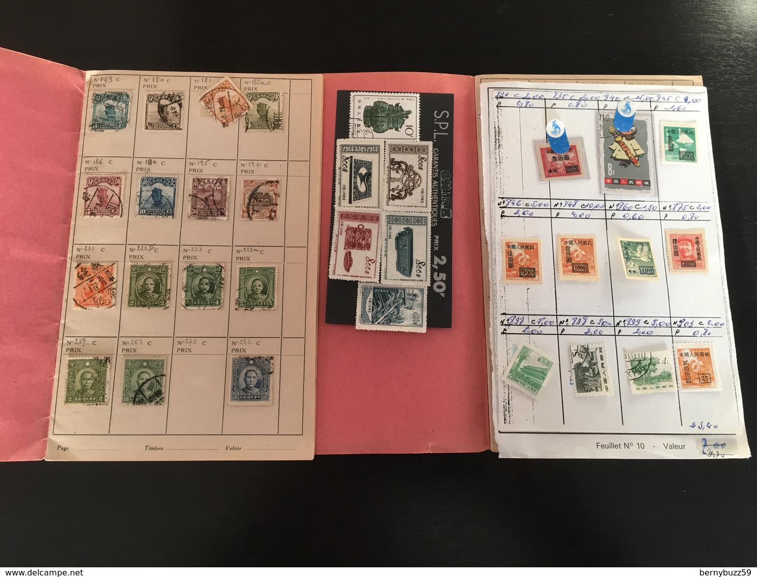 Timbres Chine Lot 2 Chinese Stamps China Lot - Autres & Non Classés