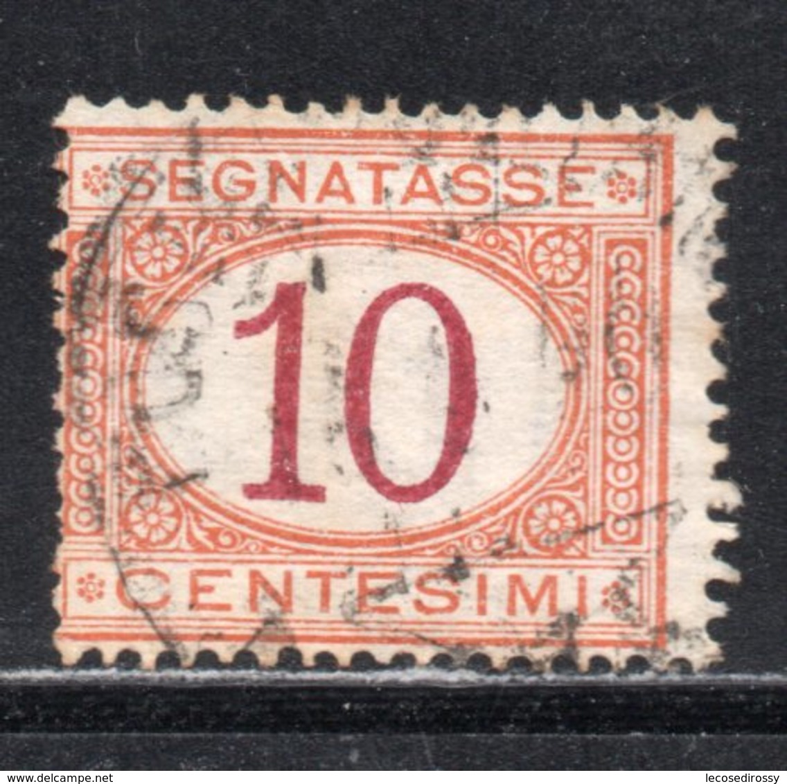 Rox 1890 Regno D'Italia  Segnatasse 10c  Usato - Postage Due