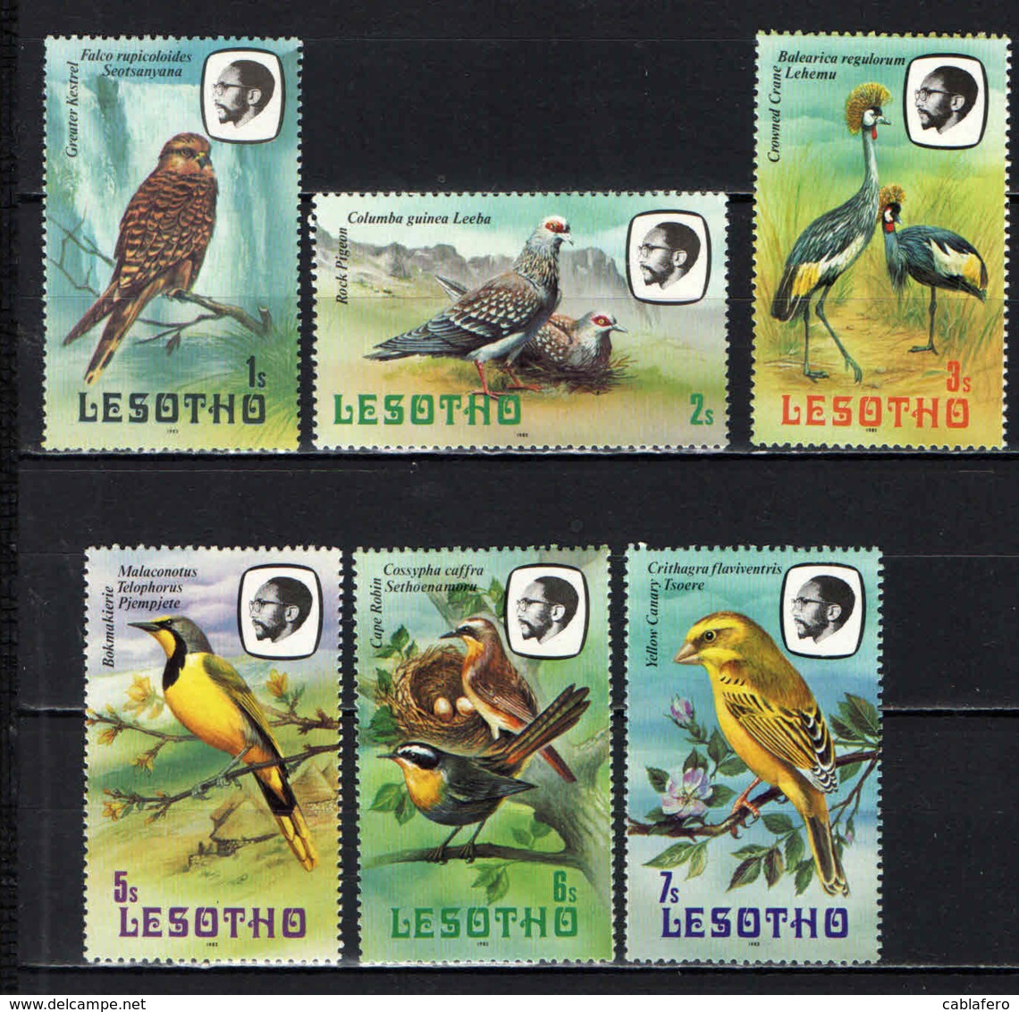 LESOTHO - 1981 - Birds - MNH - Lesotho (1966-...)