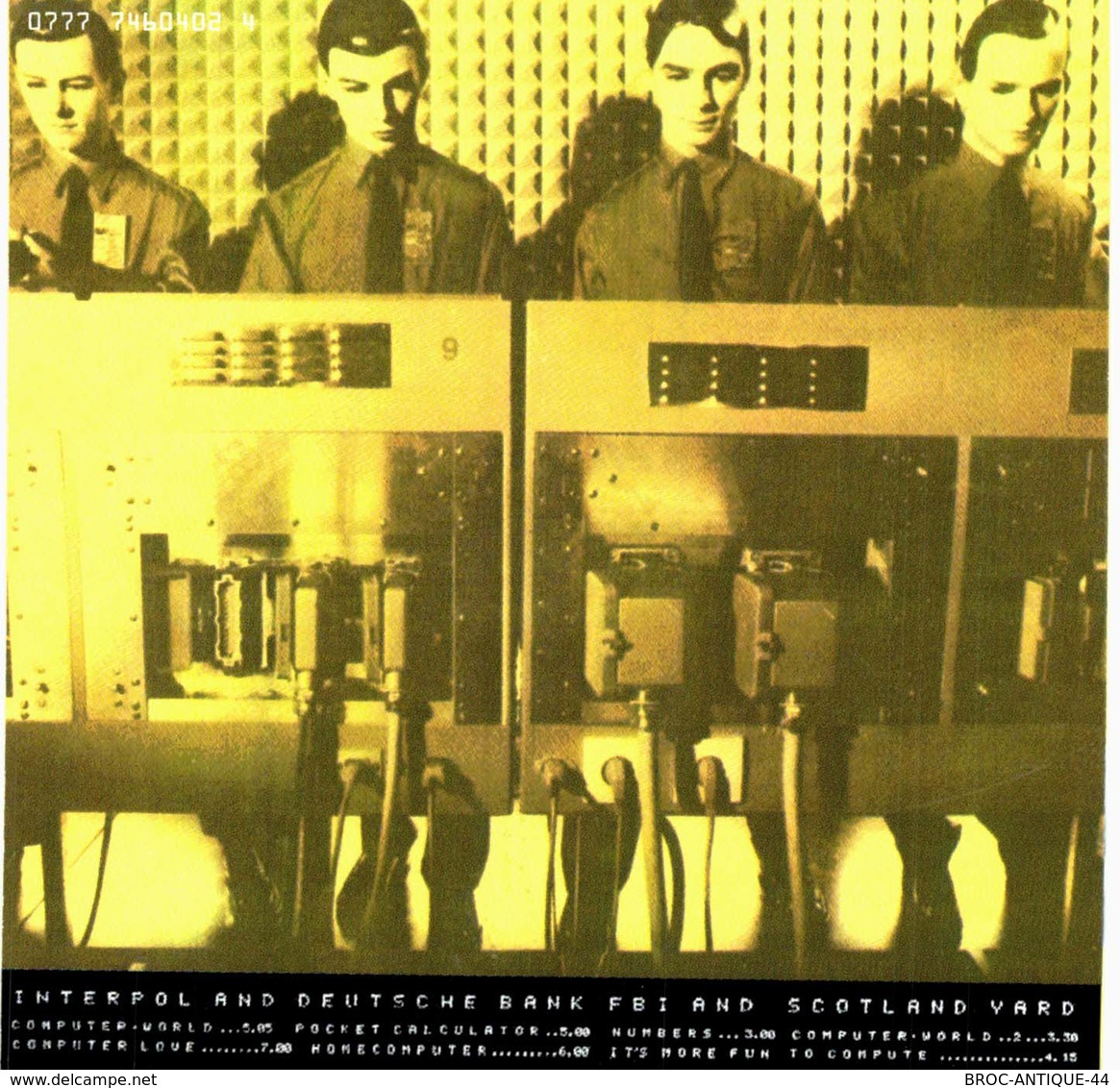 CD N°6297 - KRAFTWERK - COMPUTER WORLD - COMPILATION 7 TITRES - New Age