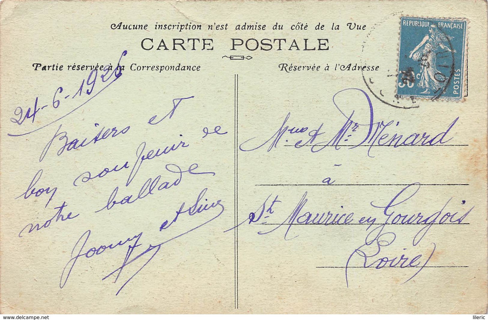 42 // ANDRÉZIEUX // LES HOTELS DE LA GARE - L'HOTEL ROUSSON EN PREMIER PLAN EN 1926 - EDITION NARDIN - Andrézieux-Bouthéon