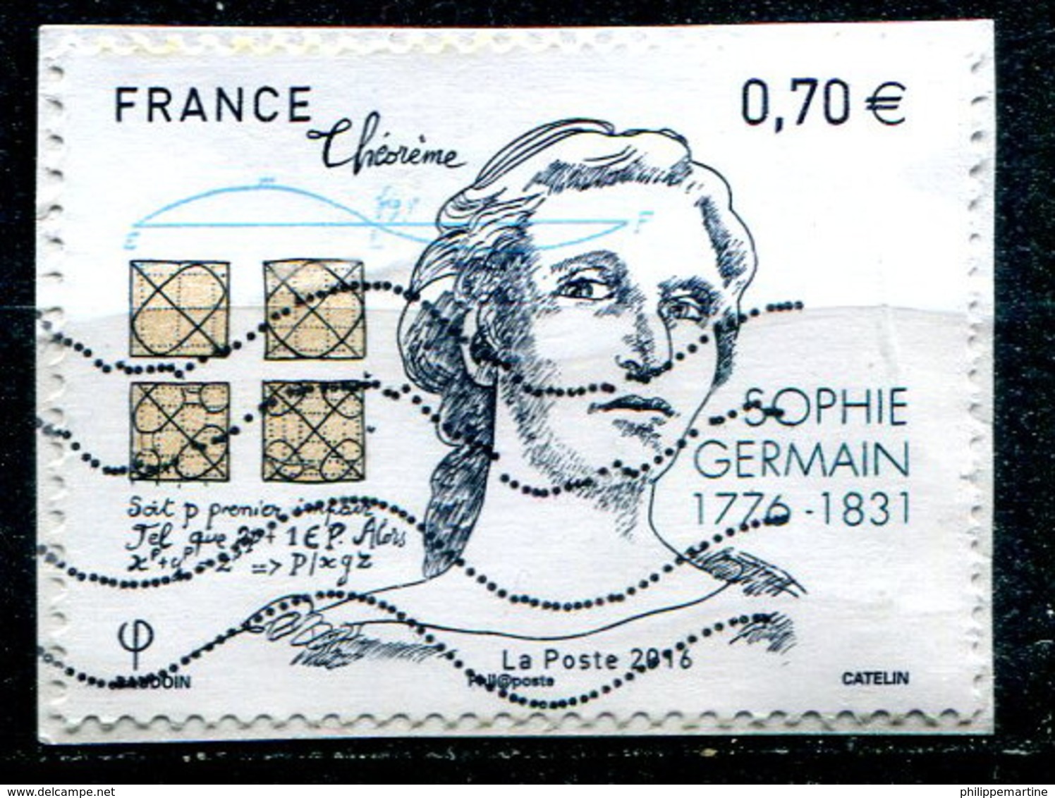 France 2016 - YT 5036 (o) Sur Fragment - Used Stamps