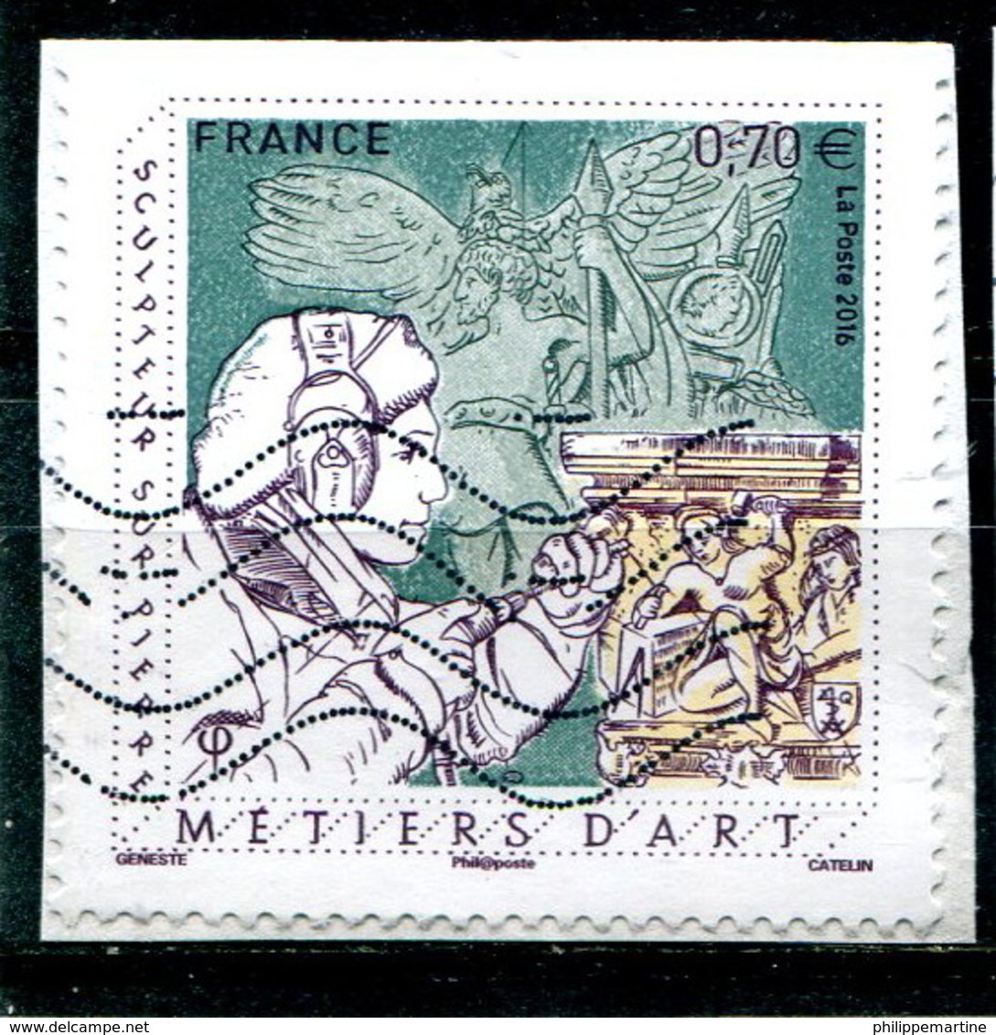 France 2016 - YT 5040 (o) Sur Fragment - Used Stamps